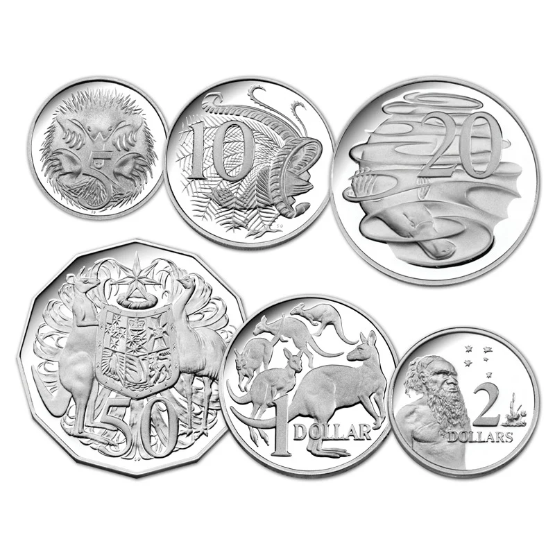 2013 Fine Silver Proof Set 5c-$2