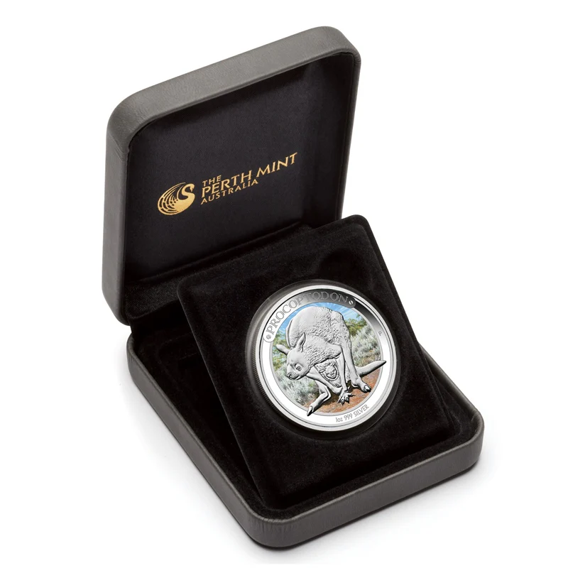 2013 Megafauna - Procoptodon 1oz Silver - Image 3