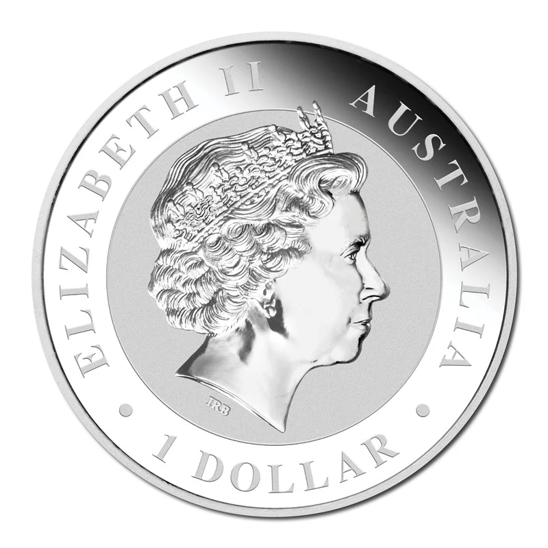 2014 Kookaburra $1 1oz Silver UNC - Image 2