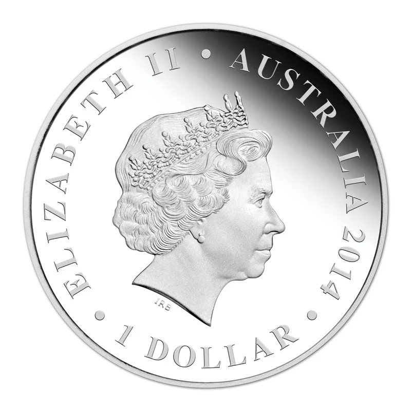 2014 Land Down Under - Stockman 1oz Silver - Image 3