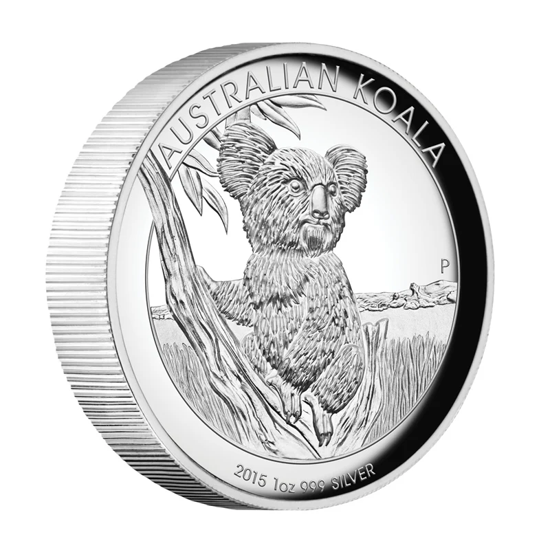 2015 Australian Koala 1oz Silver Proof High Relief - Image 2