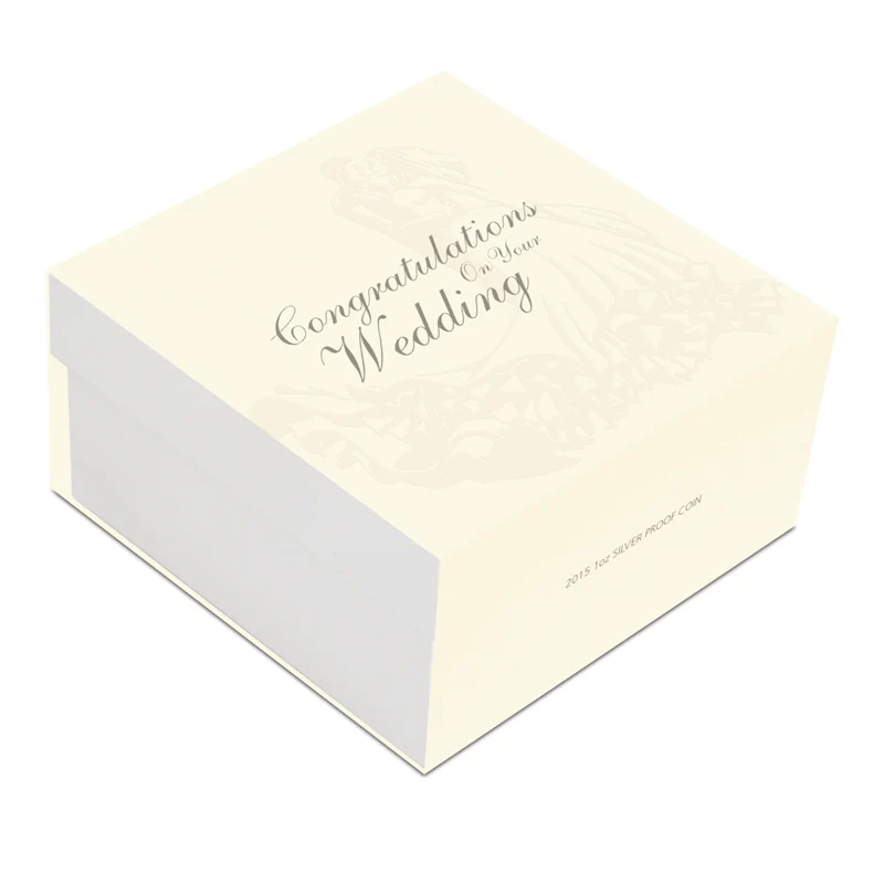 2015 Wedding 1oz Silver Proof Coin - Image 5