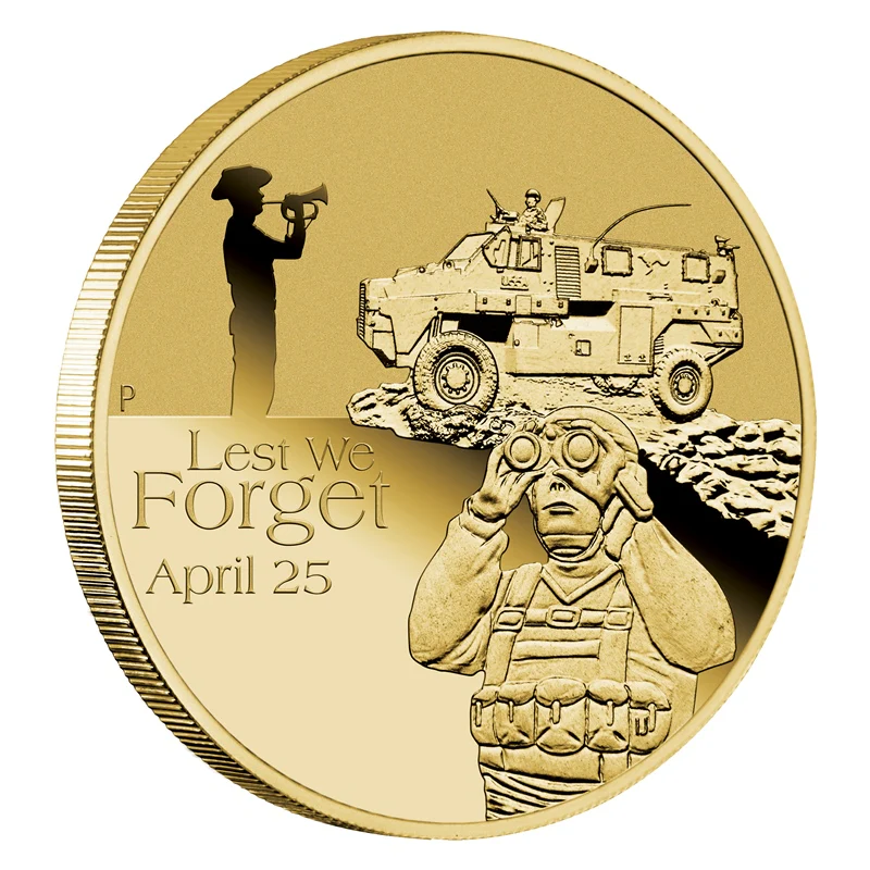2016 $1 ANZAC Day - Lest We Forget UNC - Image 2