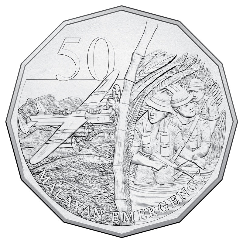 50c 2016 Australian's at War - Malayan Emergency