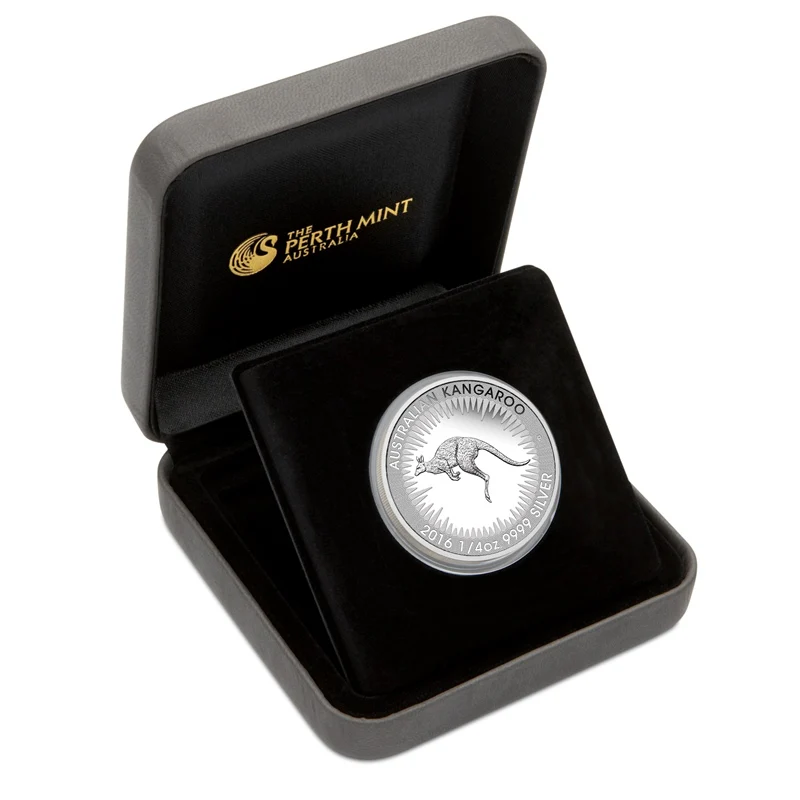 2016 Australian Kangaroo 1/4oz Silver Proof - Image 4