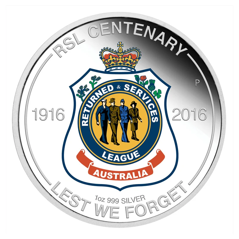2016 RSL Centenary 1oz Silver Proof - Image 2