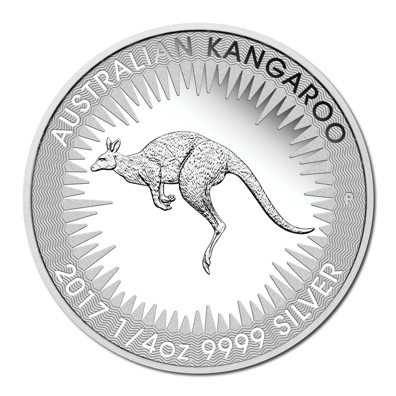 2017 Australian Kangaroo 1/4oz Silver - Image 2