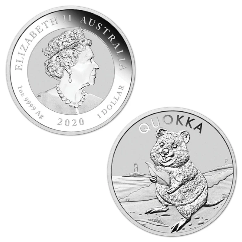 2020 Quokka 1oz Silver UNC - Image 2