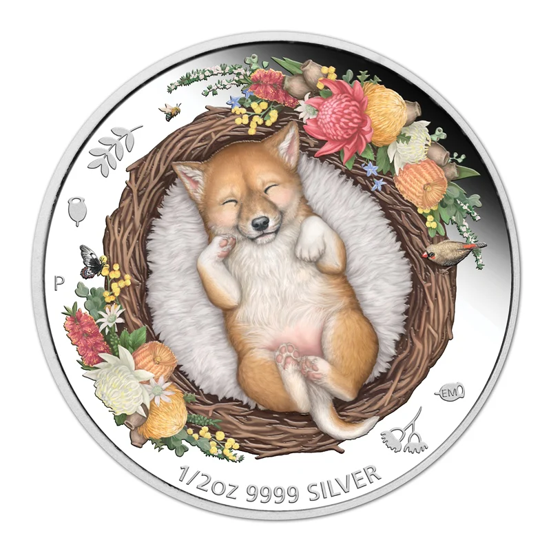 2021 Dreaming Down Under - Dingo 1/2oz Silver Proof - Image 2