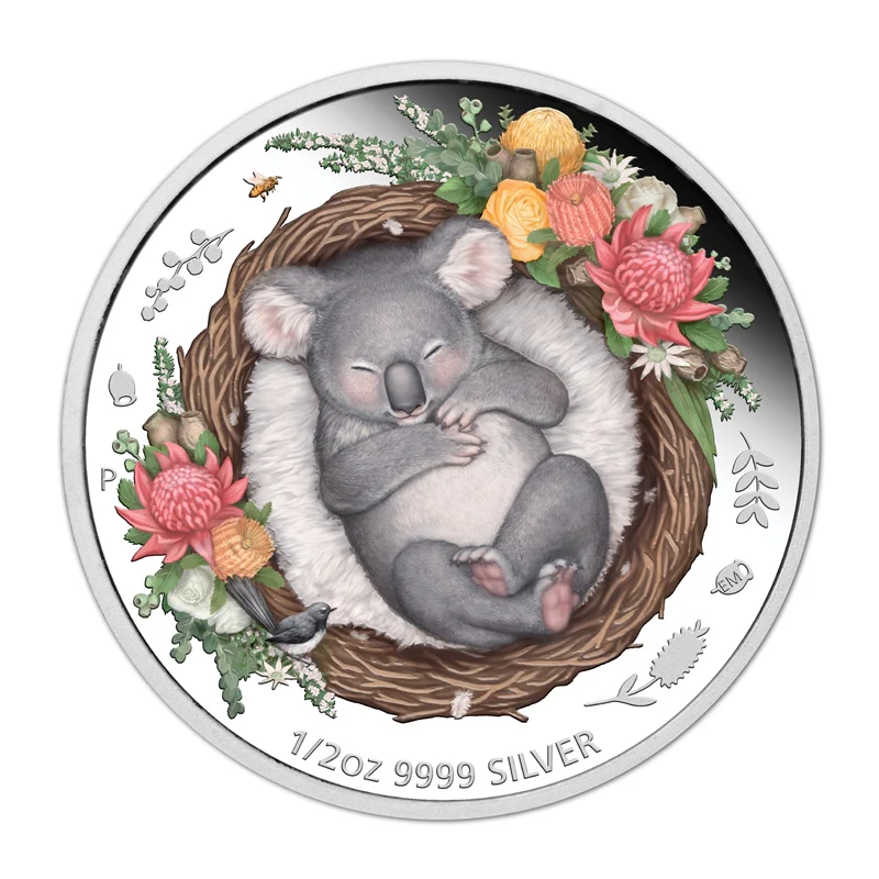 2021 Dreaming Down Under - Koala 1/2oz Silver Proof - Image 2