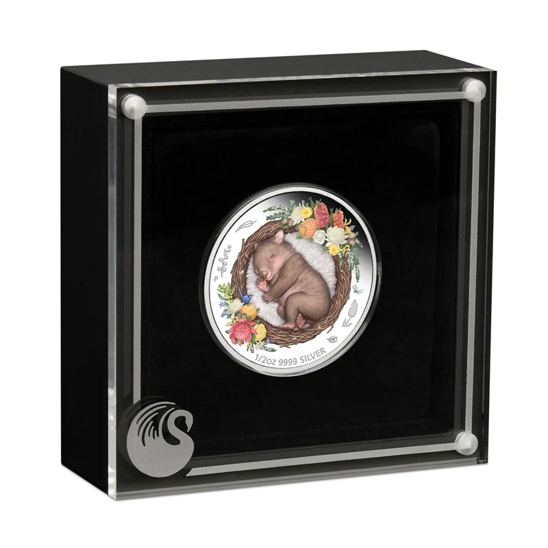 2021 Dreaming Down Under - Wombat 1/2oz Silver Proof - Image 4