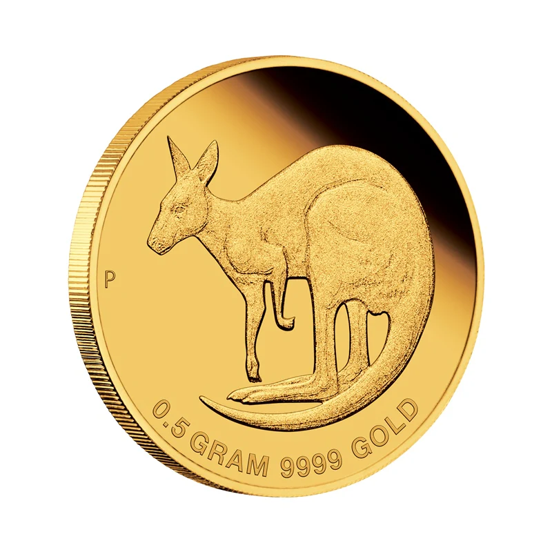 2021 Mini Kangaroo 0.5g Gold Coin - Image 2
