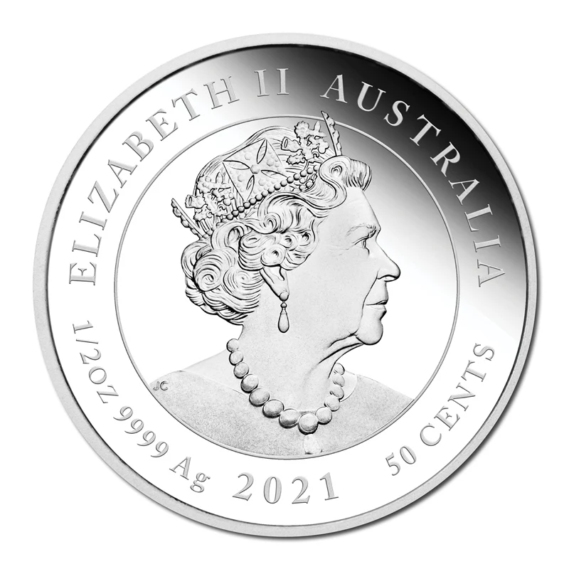 2021 Newborn 1/2oz Silver Proof Coin - Image 3