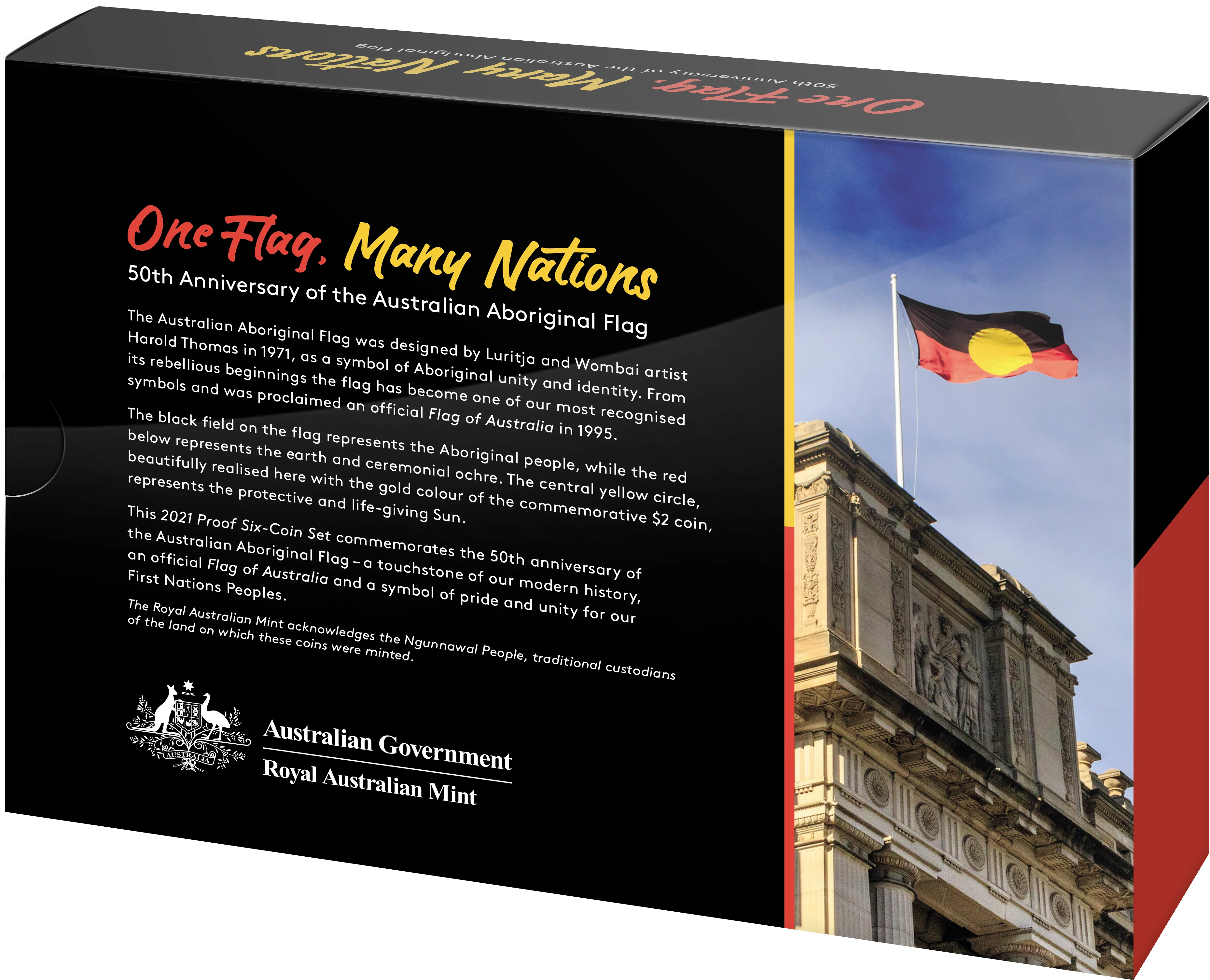 2021 Proof Set - Australian Aboriginal Flag - Image 3