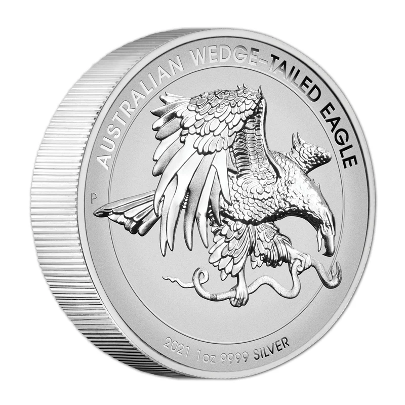 2021 Wedge-Tailed Eagle 1oz Silver High Relief Reverse Proof - Image 2