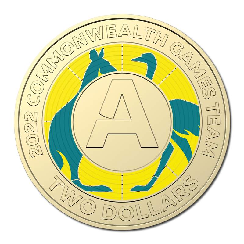 2022 Australian Commonwealth Games Team 7 Coin Collection - Image 3