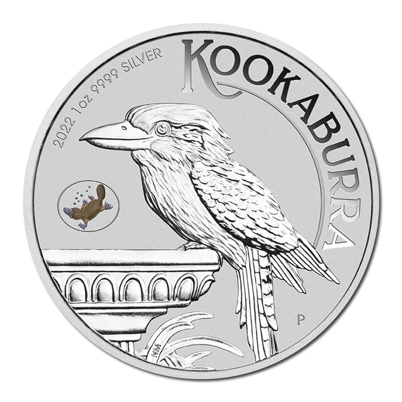 2022 Kookaburra 1oz Silver with Platypus Privy - ANDA Sydney - Image 2