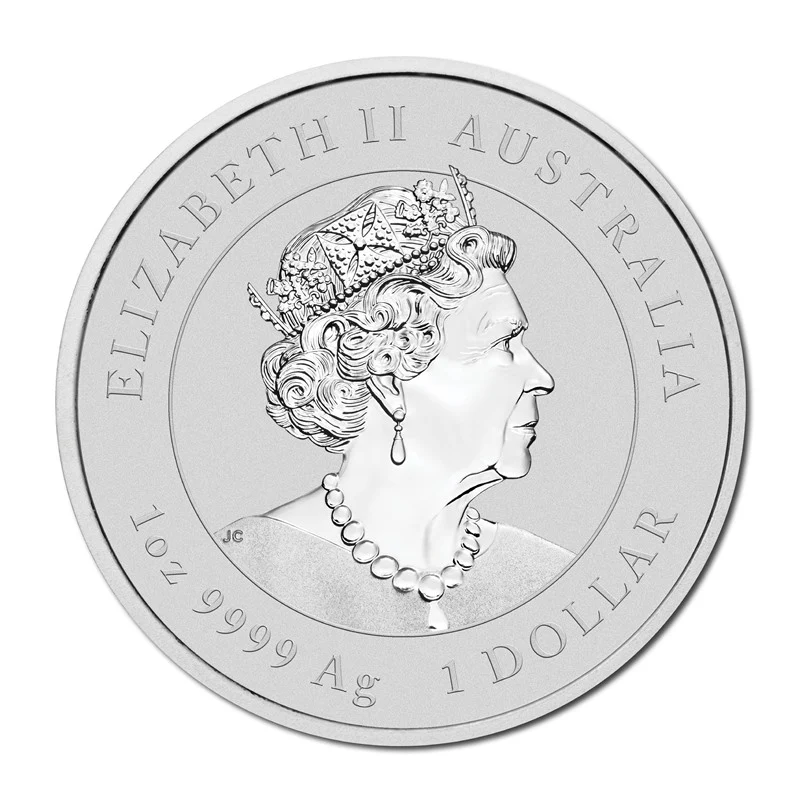 2022 Year of the Tiger Gilded 1oz Silver - Image 3