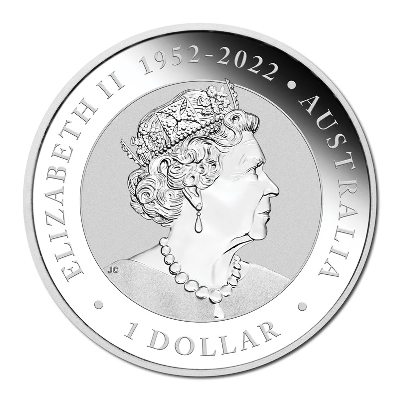 2023 Australian Emu 1oz Silver Coloured - Image 4