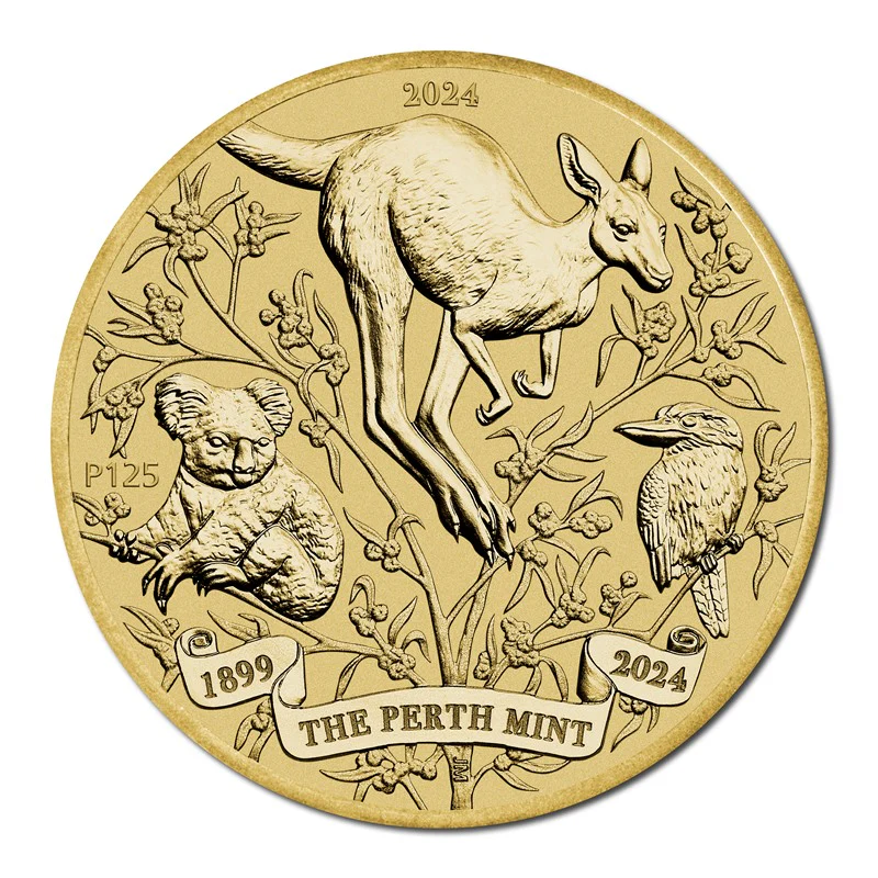 $1 2024 The Perth Mint's 125th Anniversary UNC - Image 2