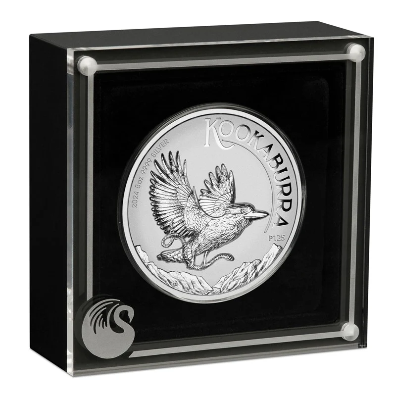 2024 Kookaburra 5oz Silver High Relief Incused - Image 4