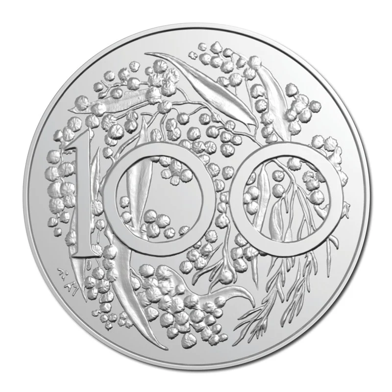 2024 Swan Pattern Dollar Silver UNC - Image 4