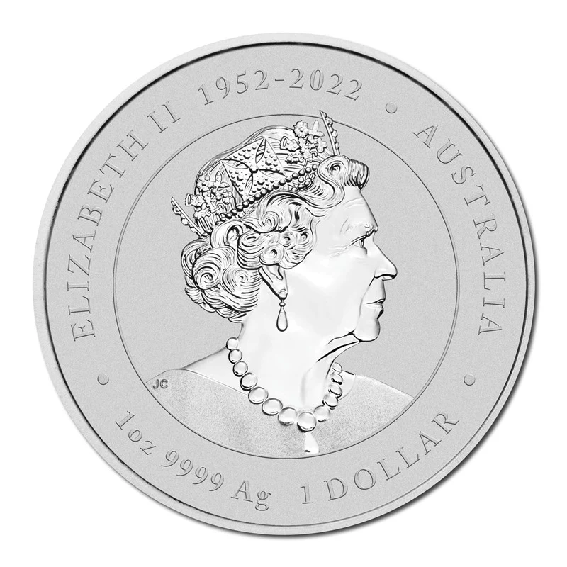 2024 Year of the Dragon Silver 1oz UNC Dragon Privymark - Image 2
