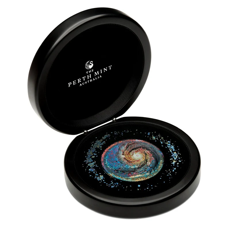 2025 Extragalactic 5oz Silver Patinaed Coloured Coin - Image 2