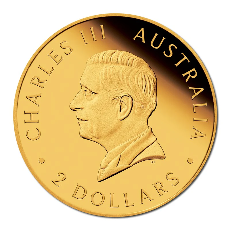 2025 Mini Kangaroo 0.5g Gold Proof Coin - Image 3