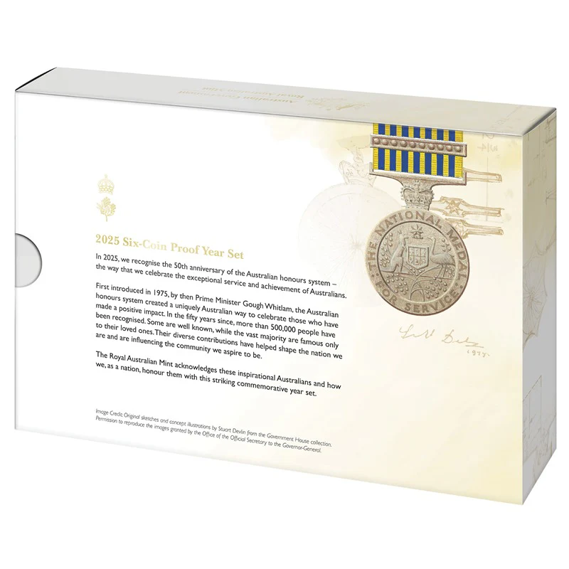 2025 Proof Set - Australian Honours System - Image 4