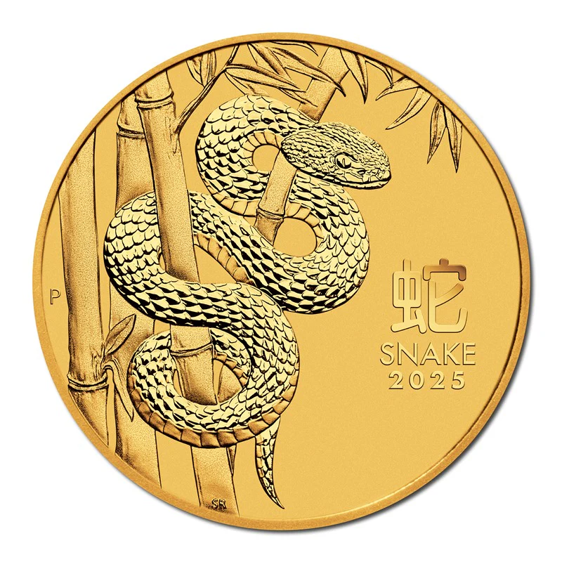 2025 Year of the Snake Gold Coins UNC - Image 2