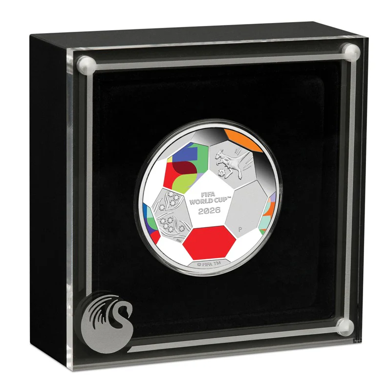 2026 FIFA World Cup 1/2oz Silver Coloured Proof - Image 3
