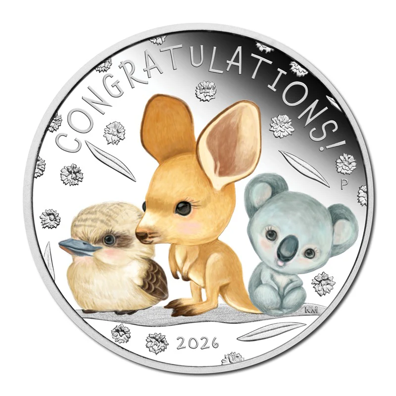2026 Newborn 1/2oz Silver Proof Coin - Image 2