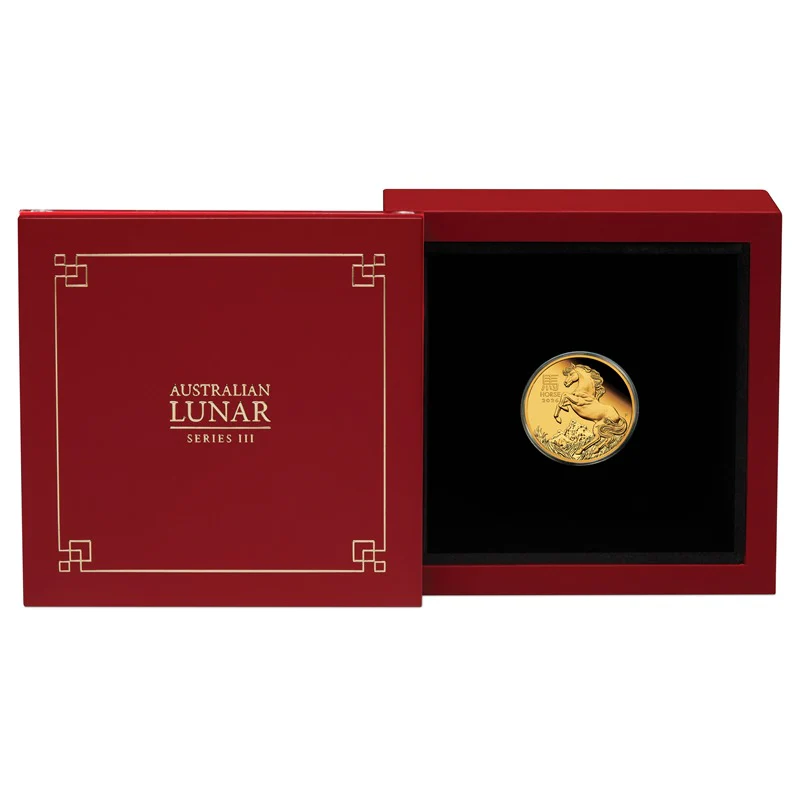 2026 Year of the Horse 1/10oz Gold Proof - Image 3