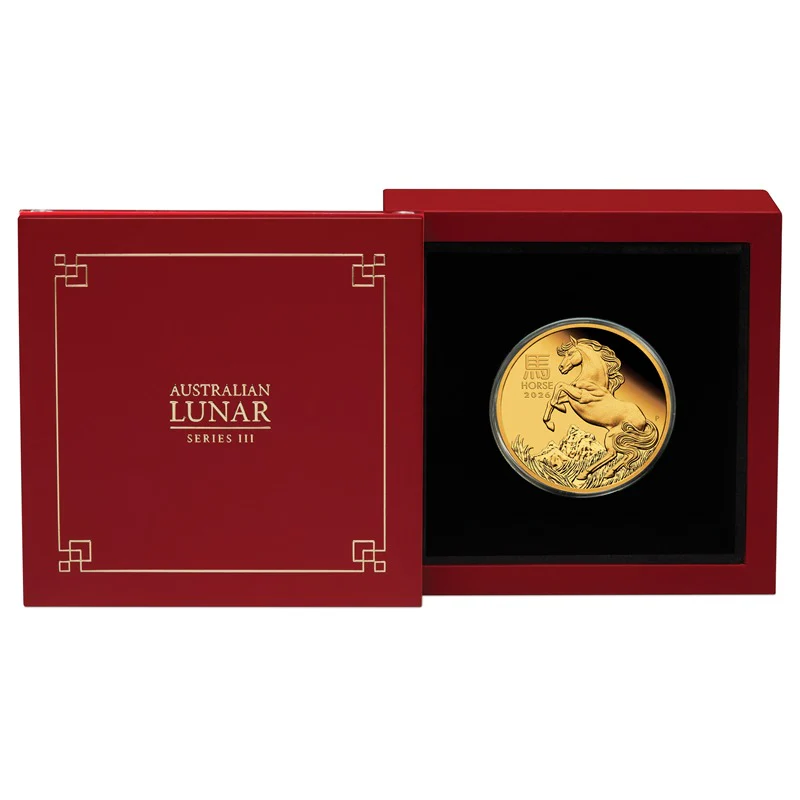 2026 Year of the Horse 1oz Gold Proof - Image 3