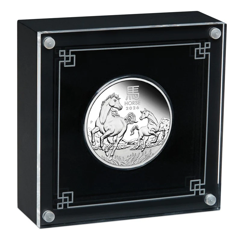2026 Year of the Horse 1oz Silver Proof - Image 3