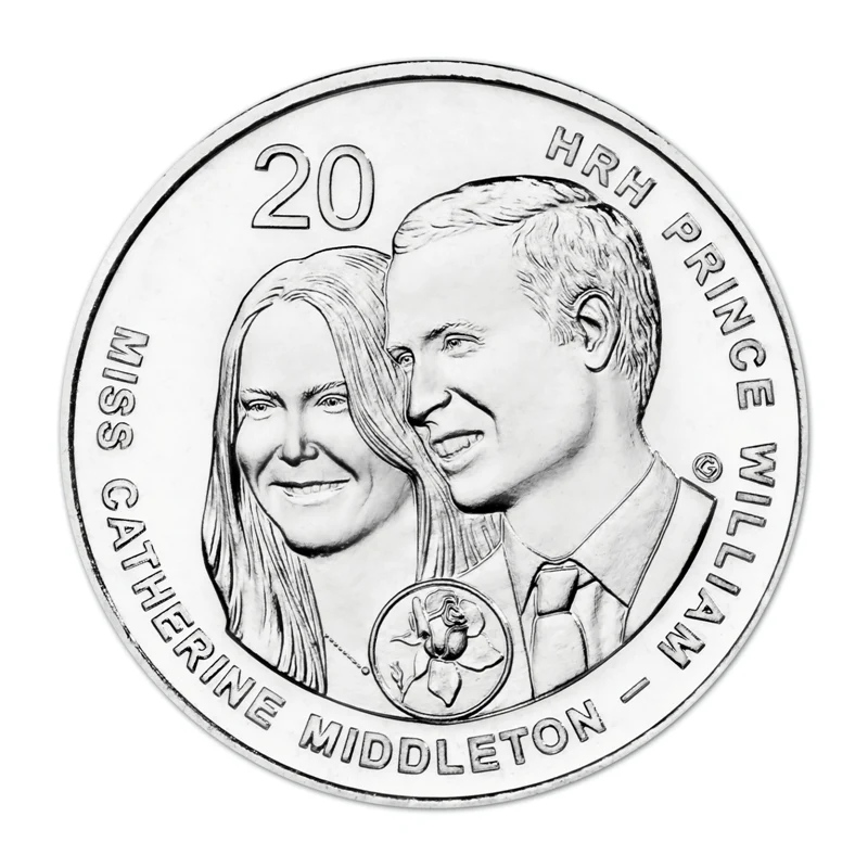 20c 2011 Catherine & HRH Prince William Royal Wedding UNC