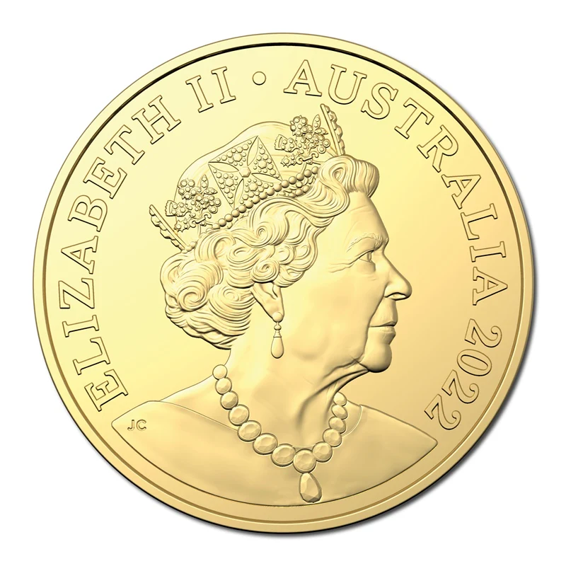 20c 2022 Diary of a Wombat Gold Plated UNC - Deluxe Edition Book - Image 3