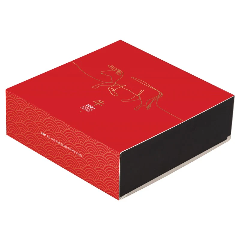 $30 2021 Year of the Ox 1 Kilo Silver Proof - Image 4