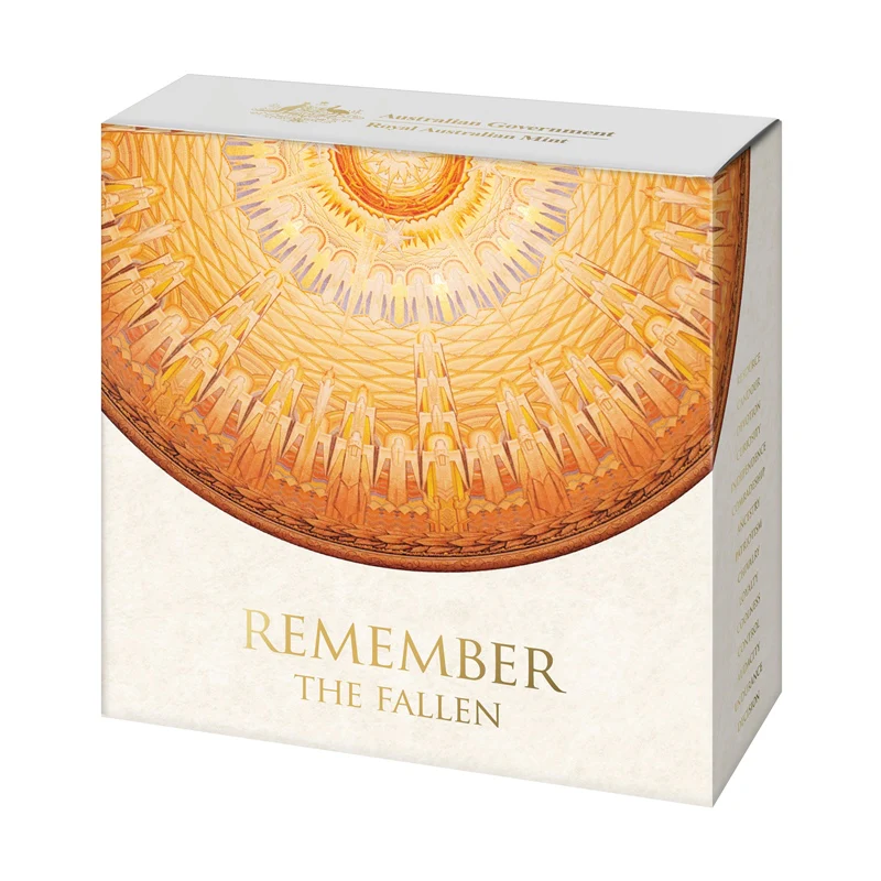 $5 2016 Remember the Fallen Triangle Silver Proof - Image 3