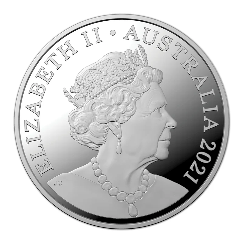 $5 2021 Centenary of Rotary Australia Silver Proof - Image 2
