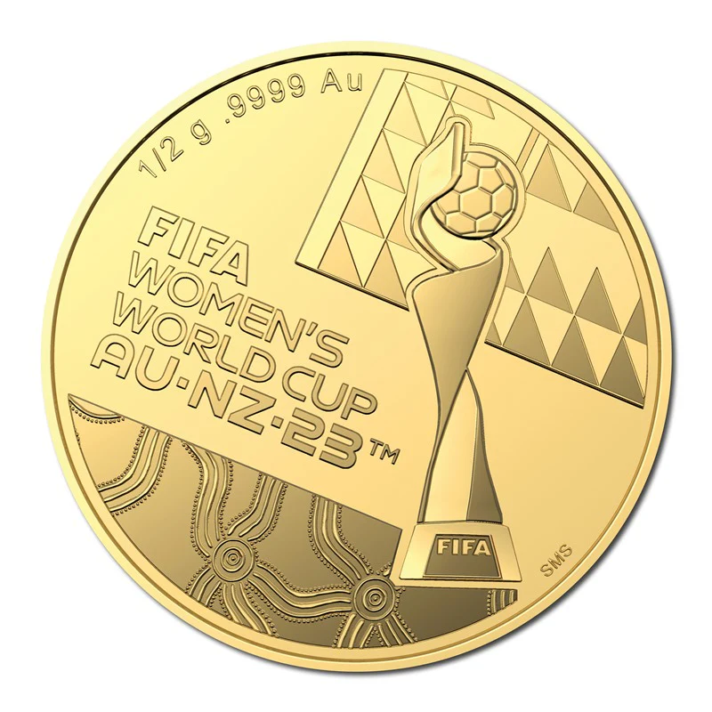 $5 2023 FIFA Women's World Cup™ 0.5g Gold UNC - Image 2