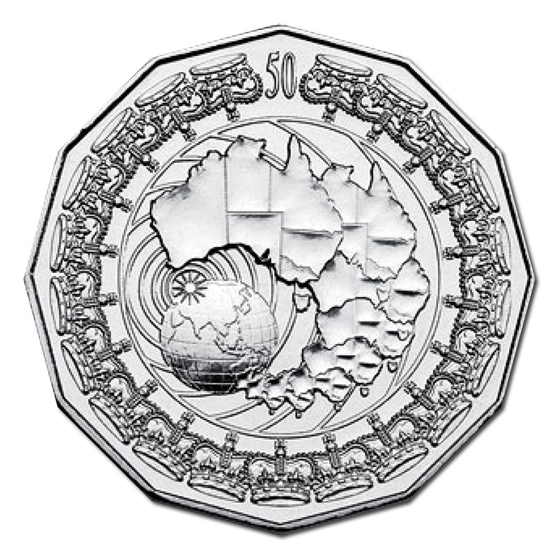 50c 2006 Royal Visit Carded UNC - Image 2