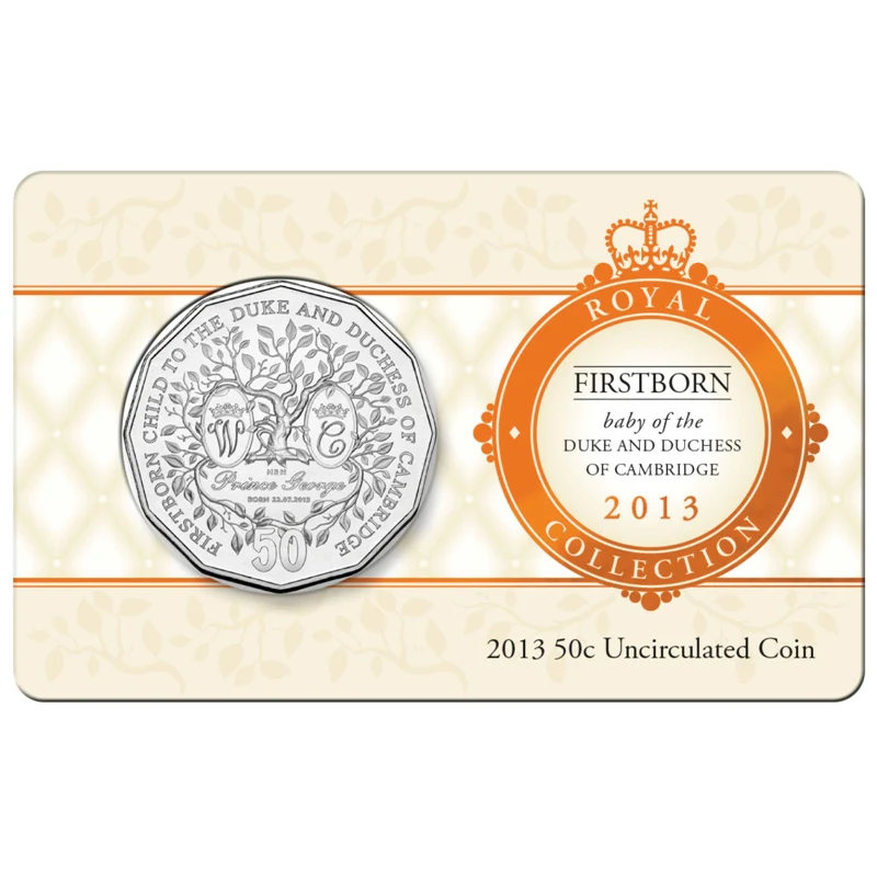 50c 2013 Prince George Carded UNC