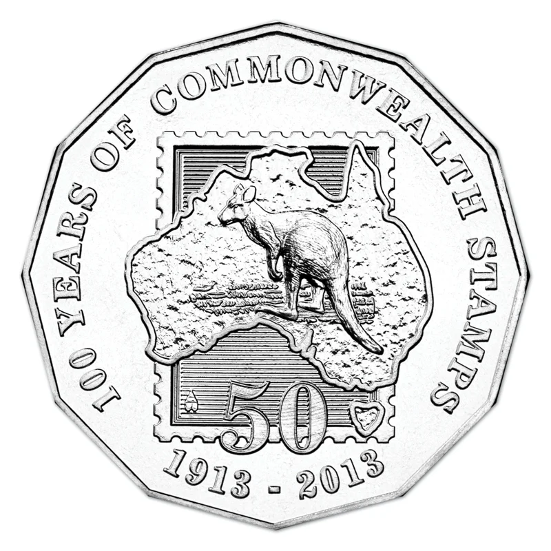 50c 2013 Stamps Centenary Carded UNC - Image 2