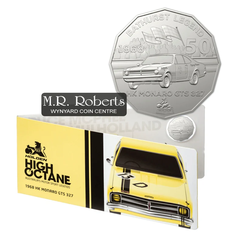 50c 2018 Holden High Octane 7 Coin Collection - Image 3