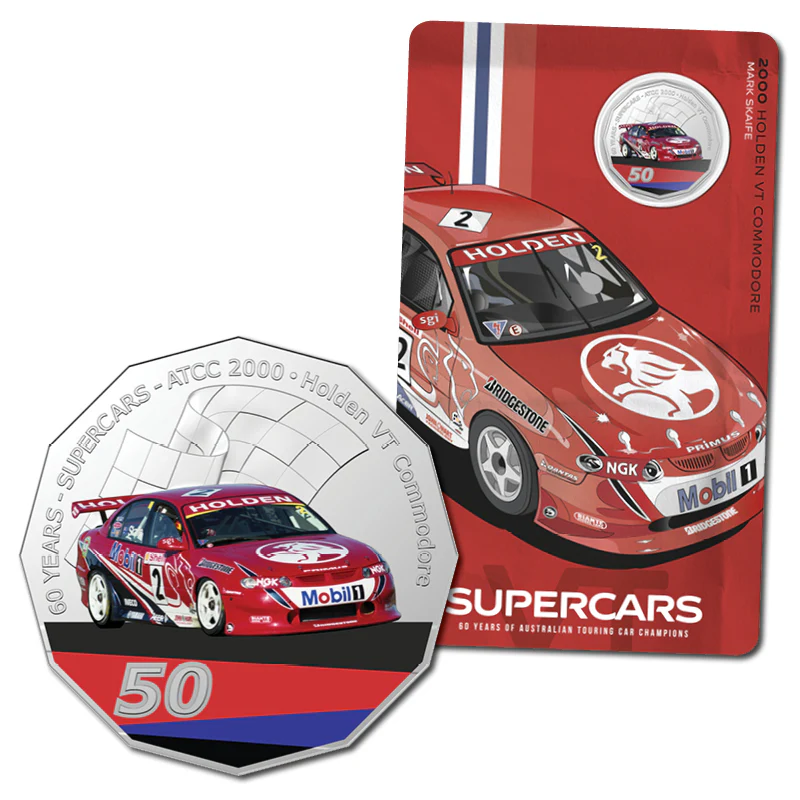 50c 2020 Australian Touring Cars 9 Coin Set - Image 11