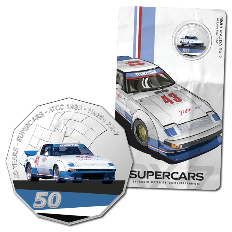 50c 2020 Australian Touring Cars 9 Coin Set - Image 7