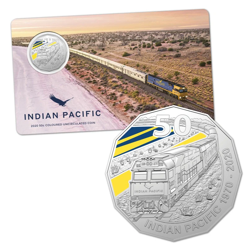 50c 2020 Indian Pacific UNC