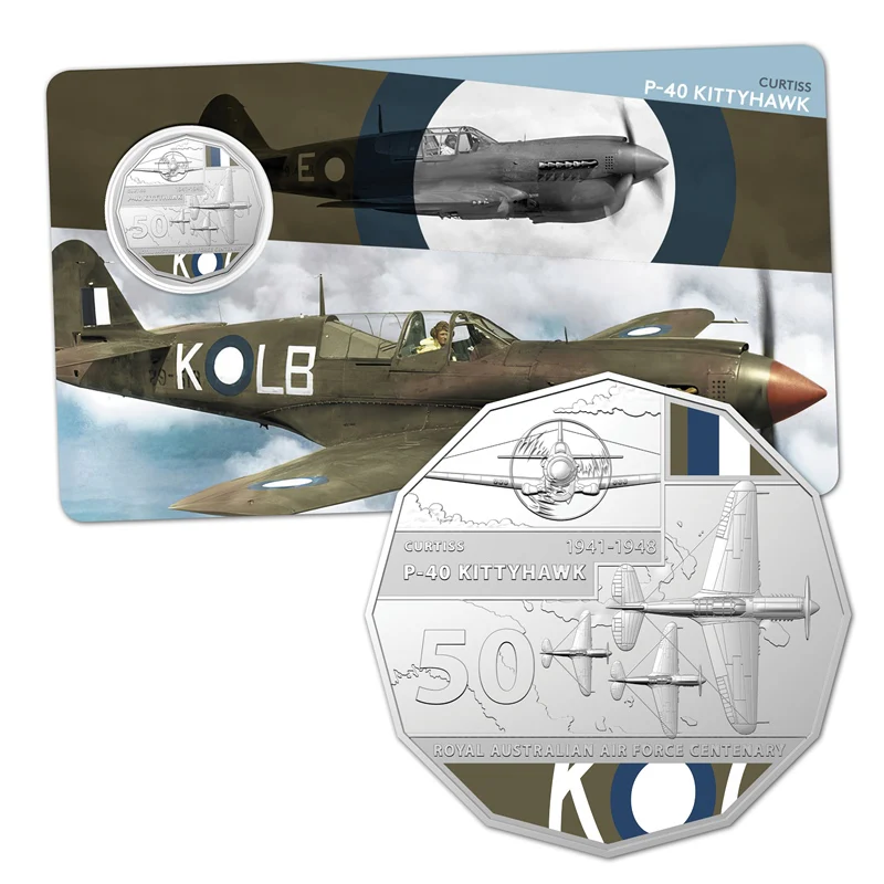 50c 2021 Centenary of Royal Australian Air Force 11 Coin Collection - Image 13